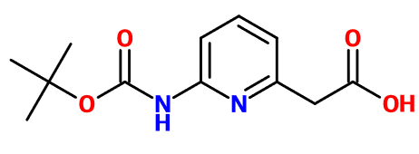 MC003407 [6-(Boc-amino)-2-pyridinyl]acetic acid